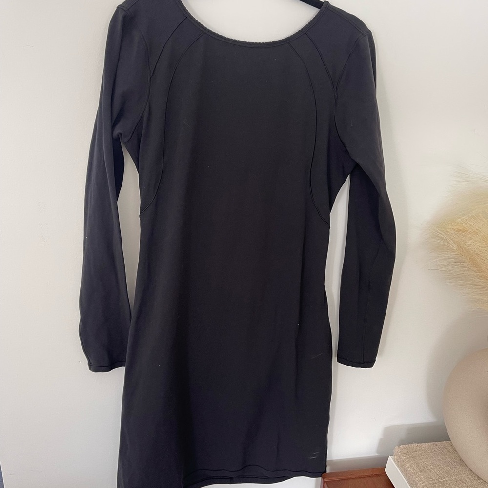 lululemon athletica Black Long Sleeve Dress